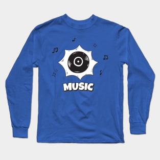 Music Makes Life Happy Long Sleeve T-Shirt